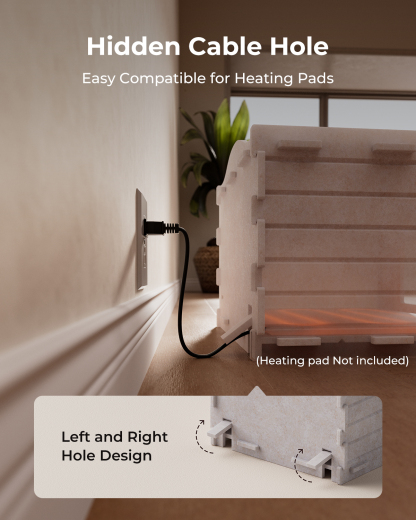 ChienBox：Felt Cat House Indoor: Sturdy & Scratch-Resistant, Puzzle-Style Large Cat Shelter for Indoor Cats