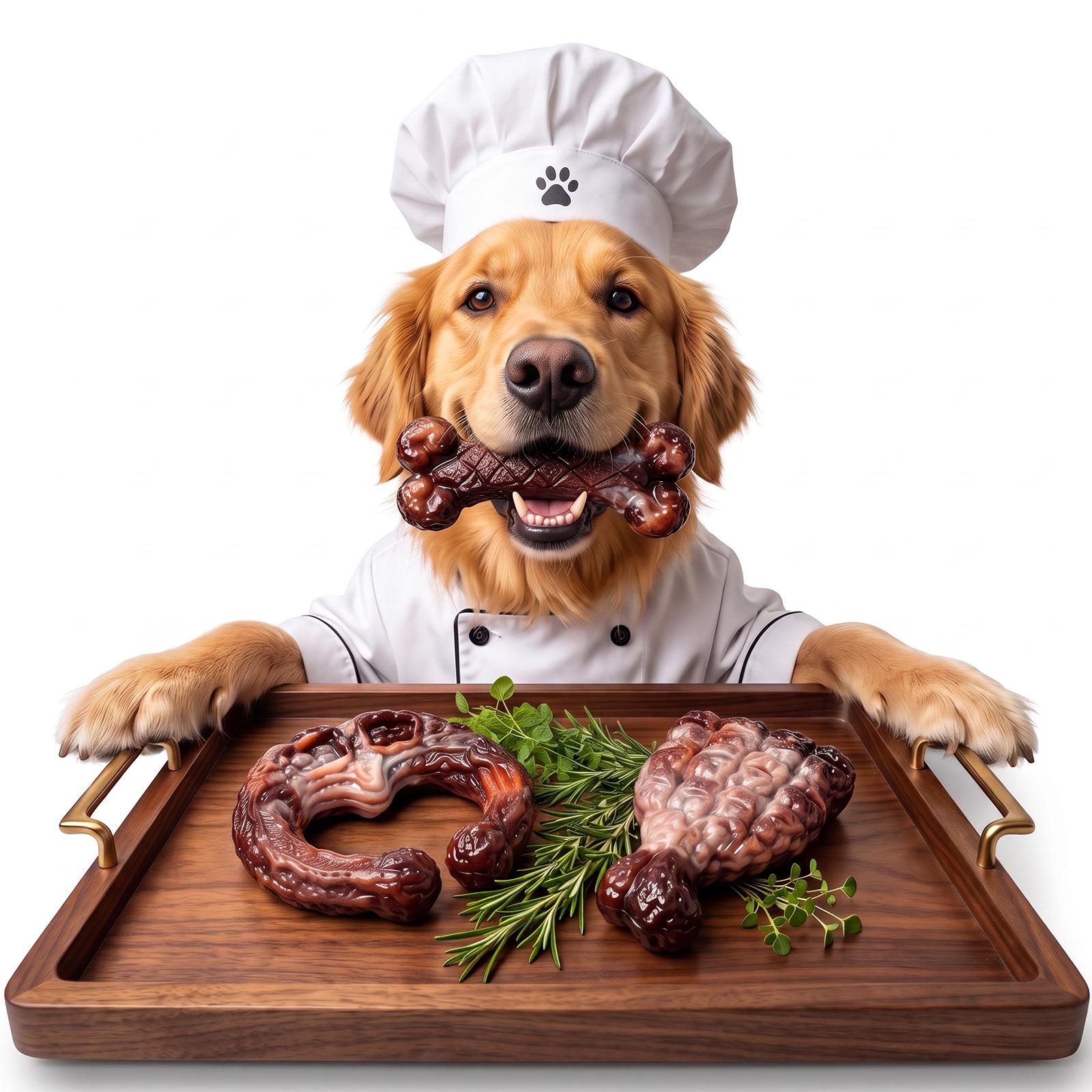 3 Pack Tough Dog Chew Toys for Aggressive Chewers 25-85 lbs, Brown Bacon Flavored, Durable Dog Toys for Medium Large Breeds, Hard Nylon Dog Toy, Reduce Boredom, Teeth Cleaning, Long-Lasting