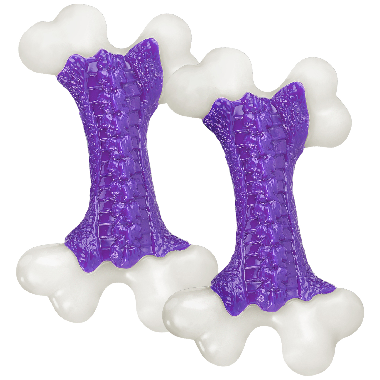 Kseroo by Apasiri Tough Dog Toys, Toys for Aggressive Chewers Large Breed, Chew Dogs, Bone Toy Nylon Dogs Almost Indestructible，Flavor Bacon