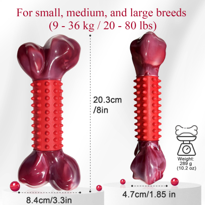 ChienBox ：Hundespielzeug Unzerstörbar für Mittelgroße Große Hunde: Kauspielzeug Hund für Aggressive Kaue