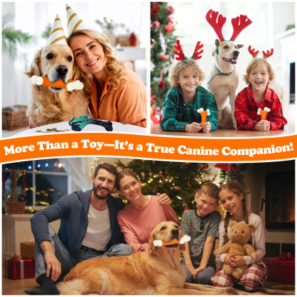 Kseroo by Apasiri Tough Dog Toys, Toys for Aggressive Chewers Large Breed, Chew Dogs, Bone Toy Nylon Dogs Almost Indestructible，Flavor Peanut Butter