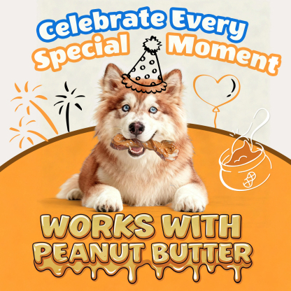 Dog Toys for Aggressive Chewers: Gift Box with 3 Pack Dog Chew Toys