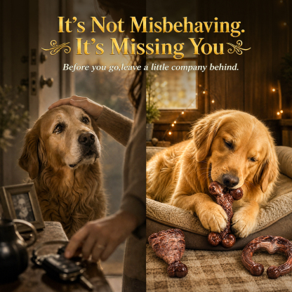 3 Pack Tough Dog Chew Toys for Aggressive Chewers 25-85 lbs, Brown Bacon Flavored, Durable Dog Toys for Medium Large Breeds, Hard Nylon Dog Toy, Reduce Boredom, Teeth Cleaning, Long-Lasting