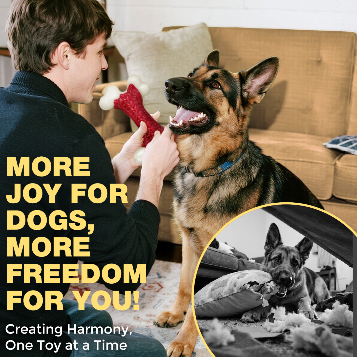 Dog Toys for Aggressive Chewers: Indestructible Dog Toys for Large Dogs