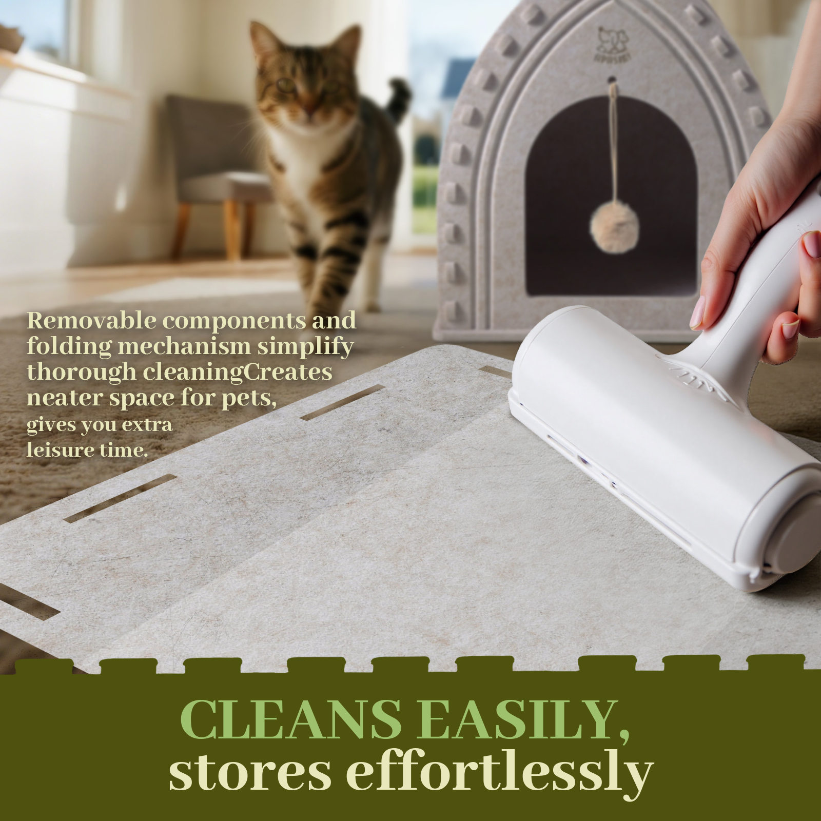 Apasiri Cat House for Indoor Cats: Cat House for Indoor Sturdy