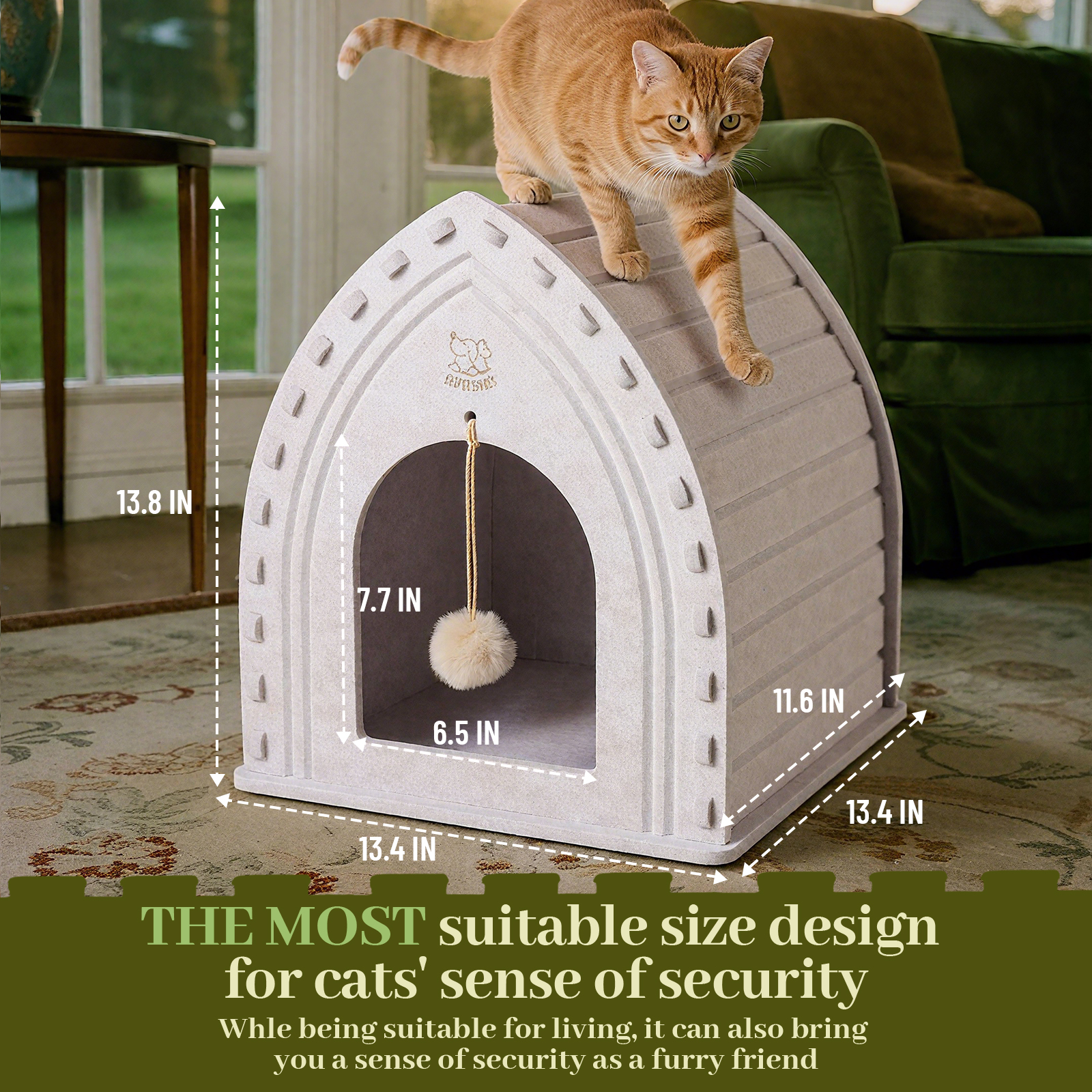 Apasiri Cat House for Indoor Cats: Cat House for Indoor Sturdy