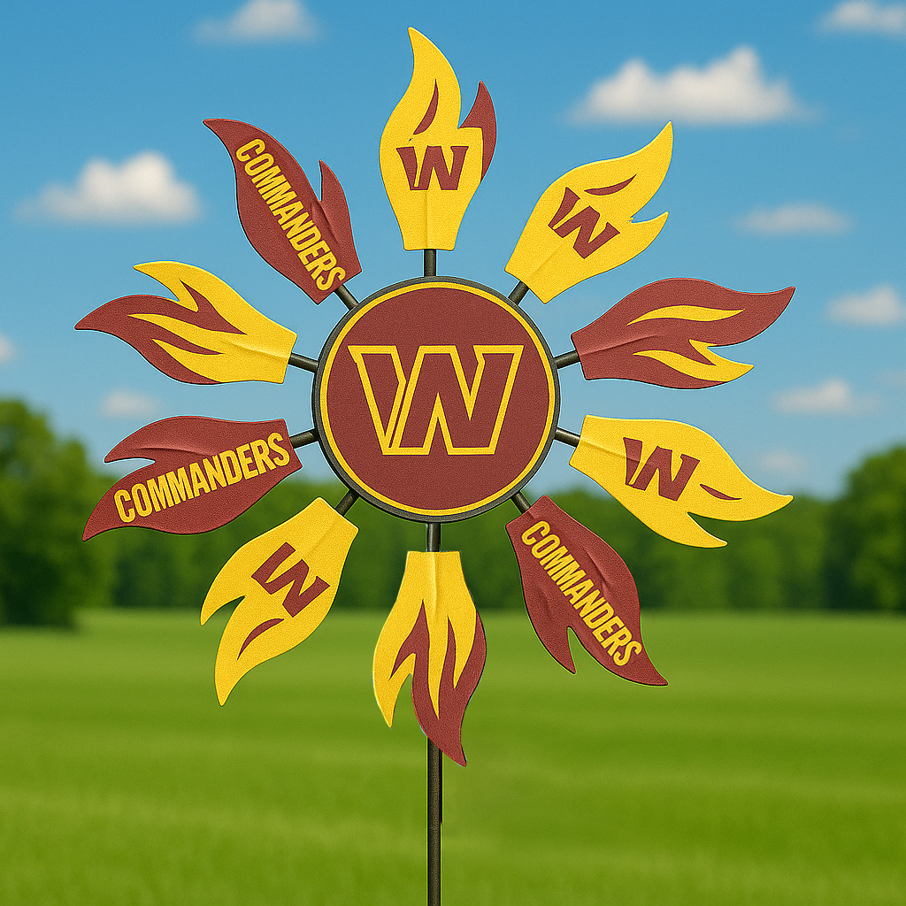 Football Team Wind Spinner