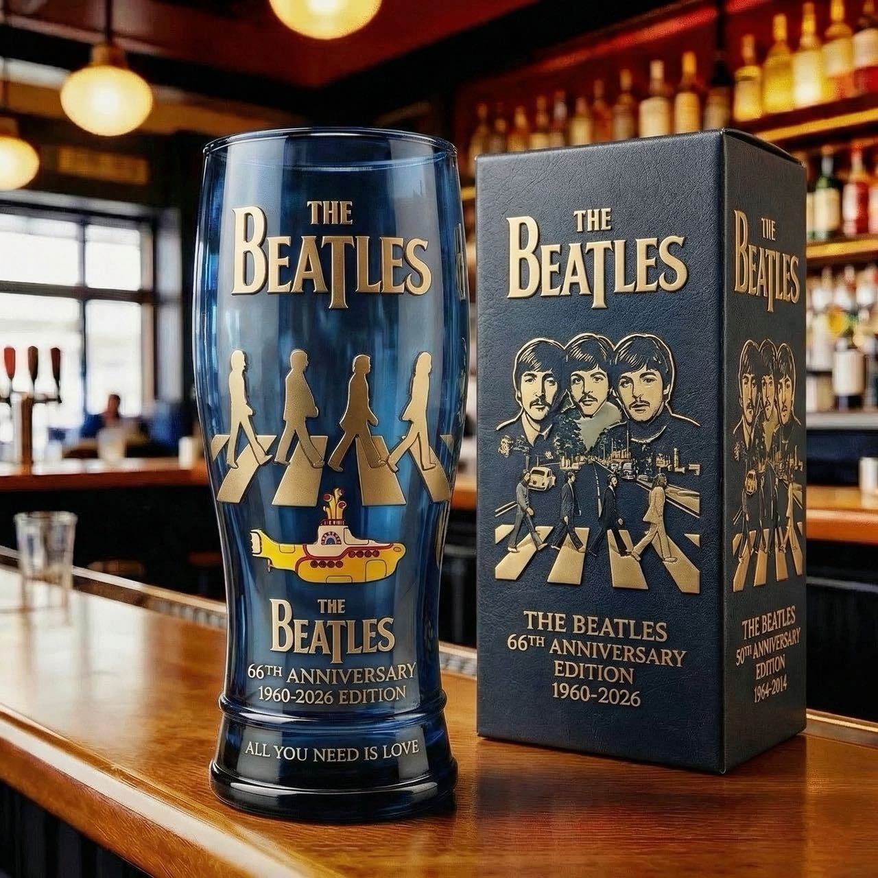 Liverpool Sound 66th Anniversary Limited Edition Collector Glass