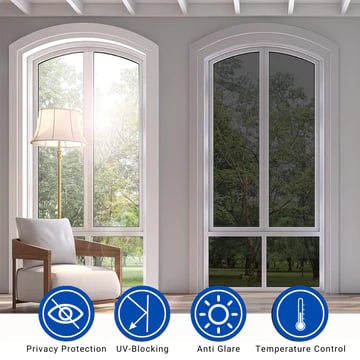 [Last Day Sale 49% Off]- 100% Privacy Window Film