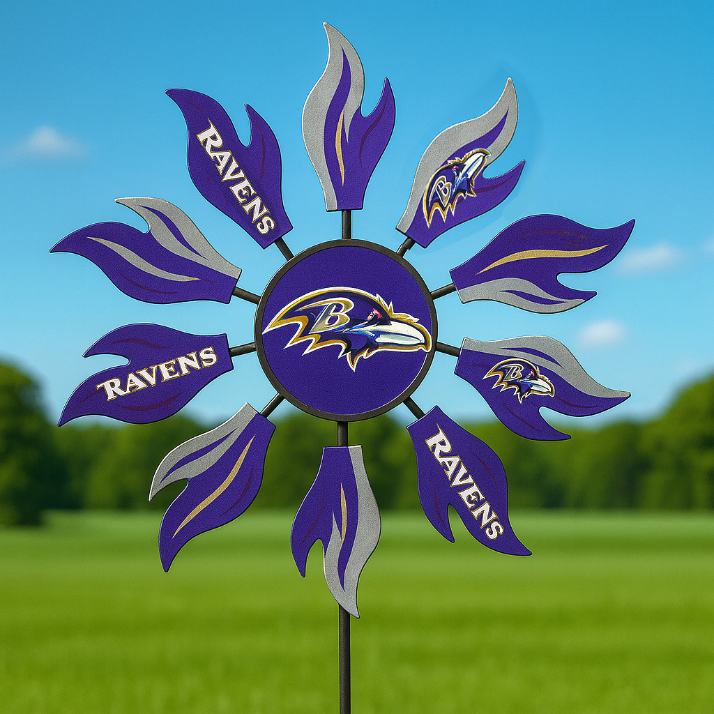 Football Team Wind Spinner