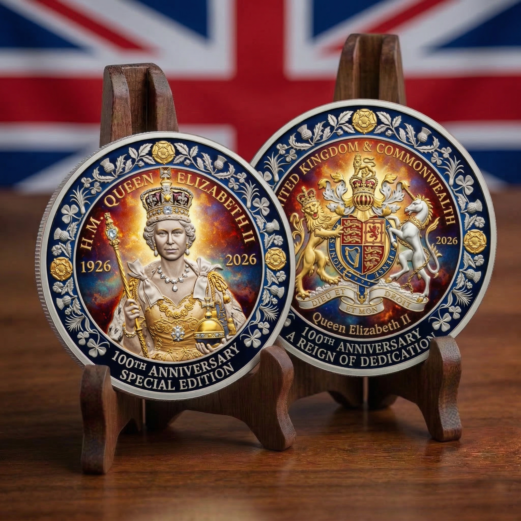 Queen Elizabeth II 100th Anniversary Coin