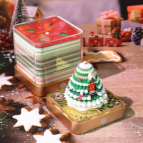 🎄2025 Christmas Dimensional Calendar Sticky Notes!📅