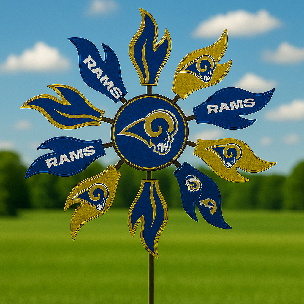 Football Team Wind Spinner