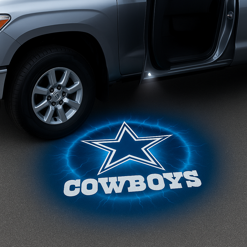 Football Team Car Welcome Lights