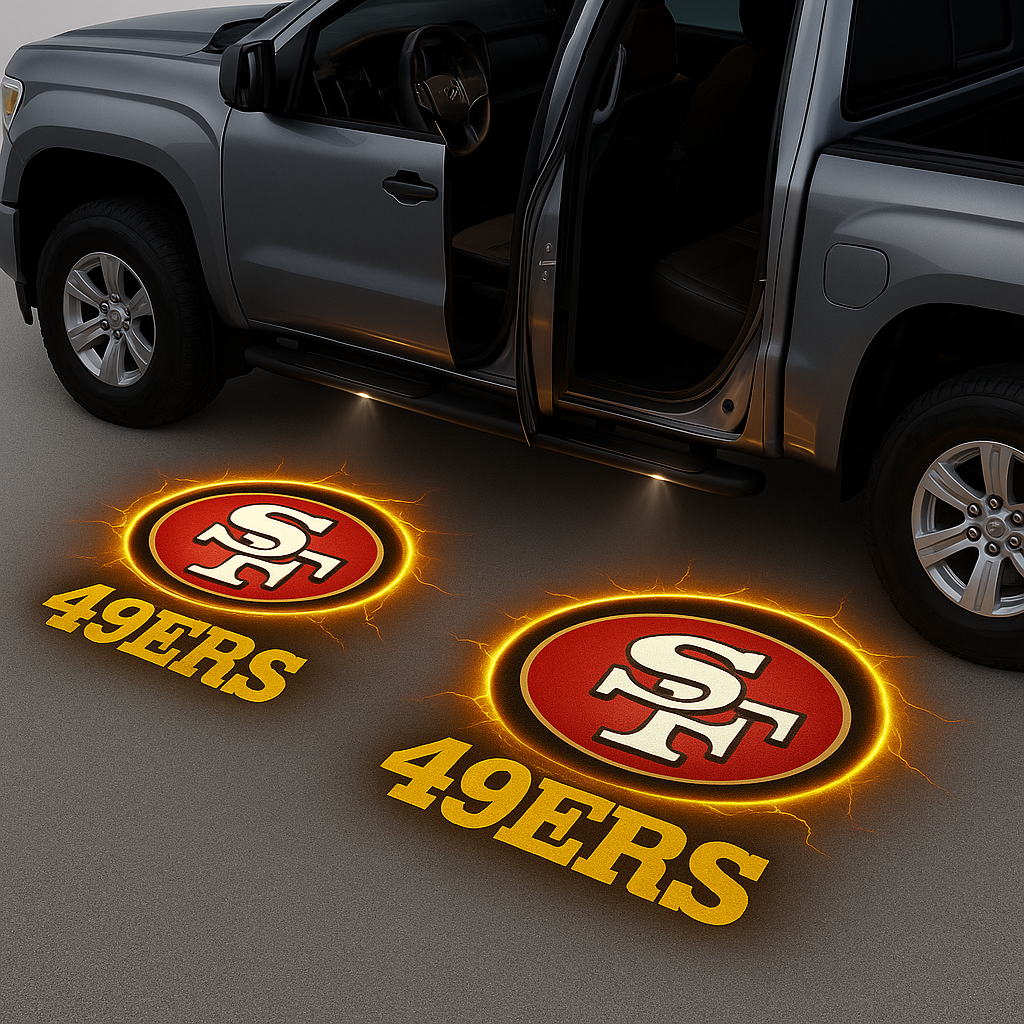Football Team Car Welcome Lights