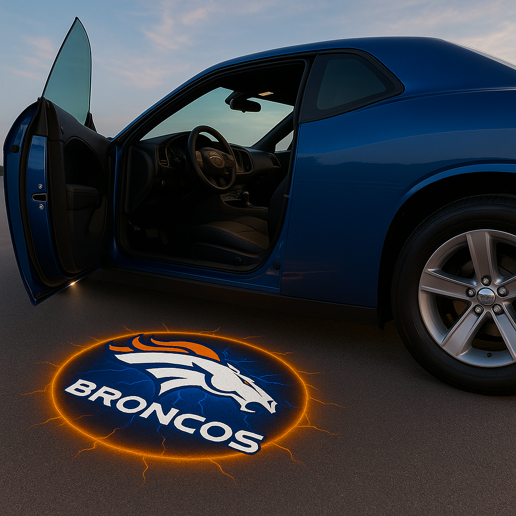 Football Team Car Welcome Lights