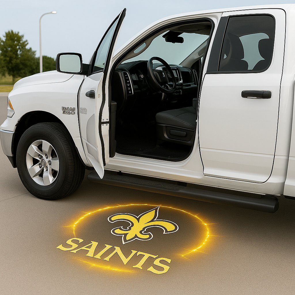 Football Team Car Welcome Lights