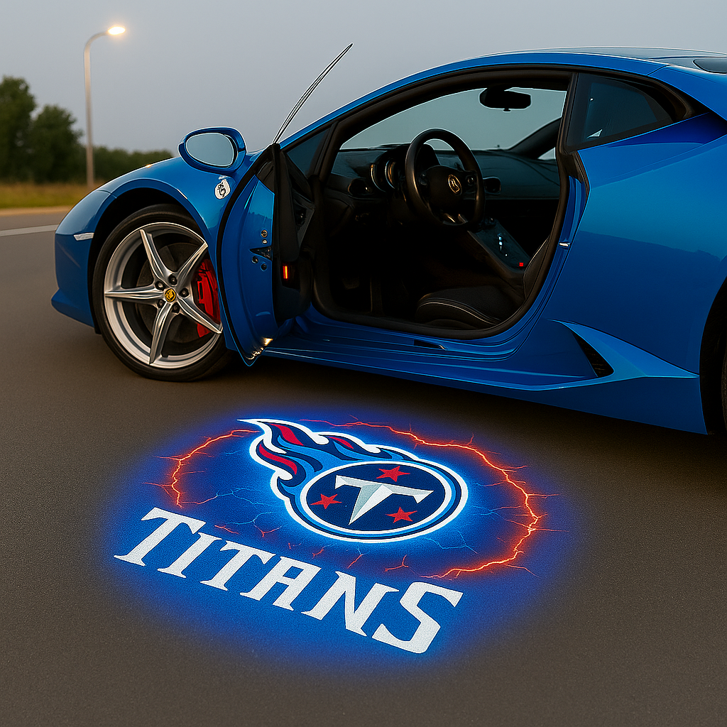 Football Team Car Welcome Lights