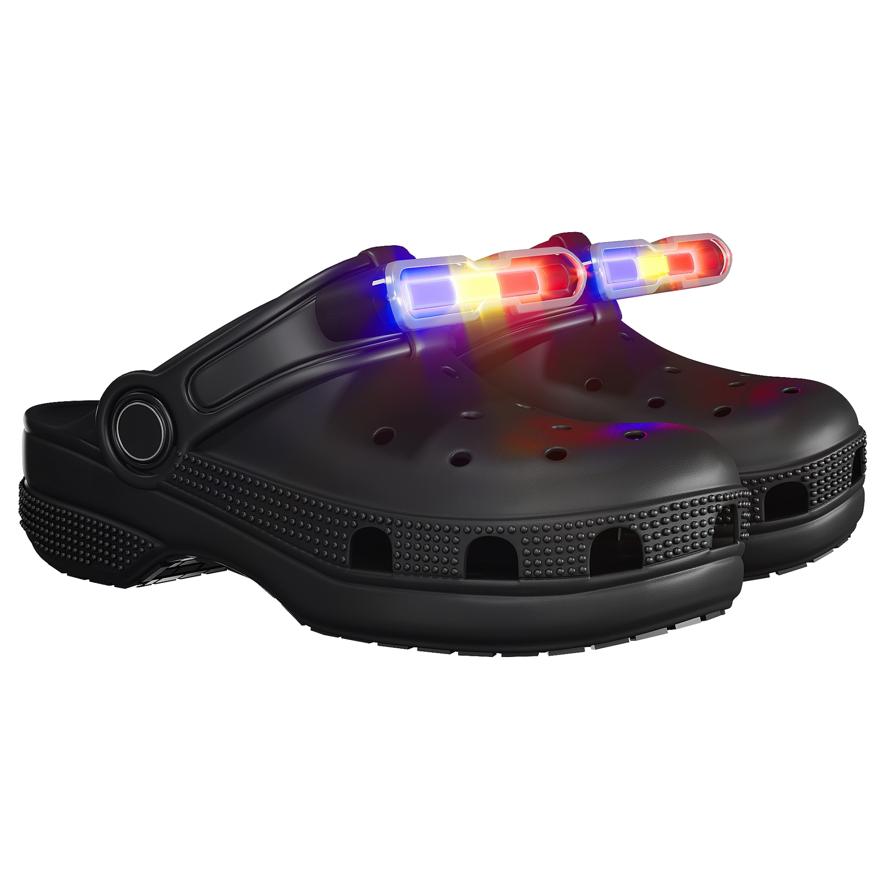 Croc Police Lights - 1 Pcs-Croc Lights®