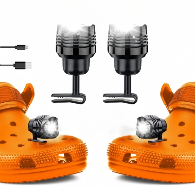 Universal Croc Lights - Aluminum Alloy - 2 Pcs