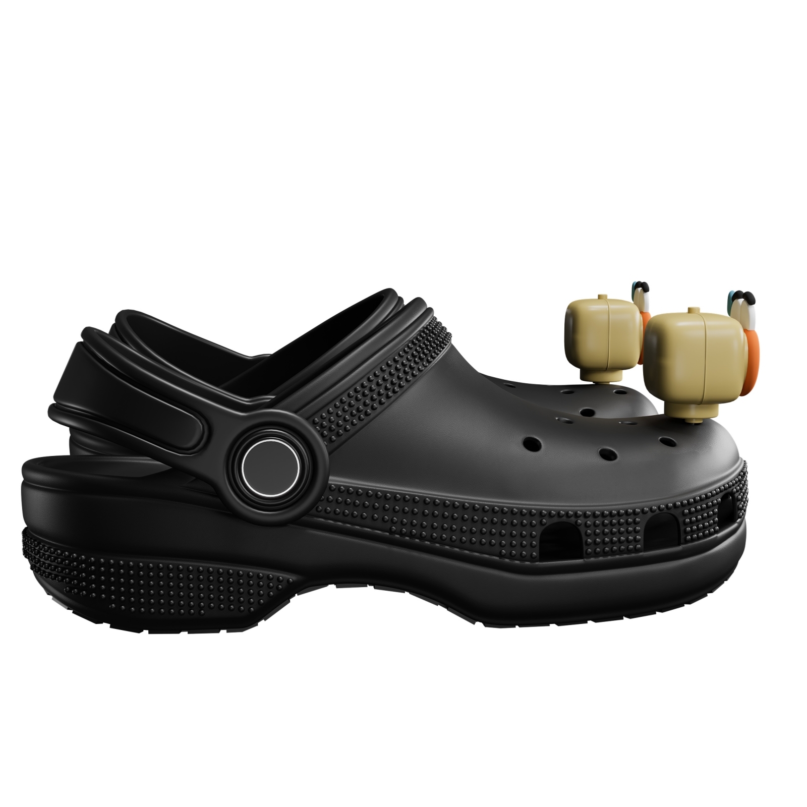 Awkward Big Mouth Monster Croc Lights - 2 Pcs-Croc Lights®