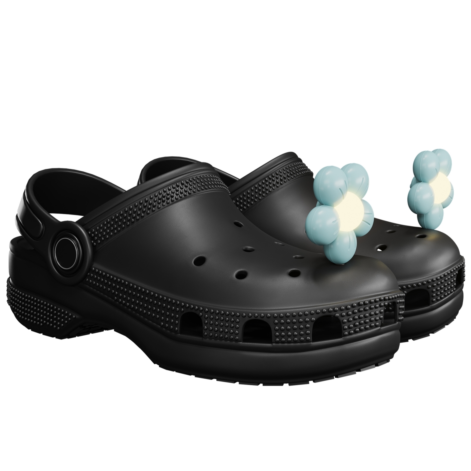 Flower Croc Lights - 2 Pcs-Croc Lights®