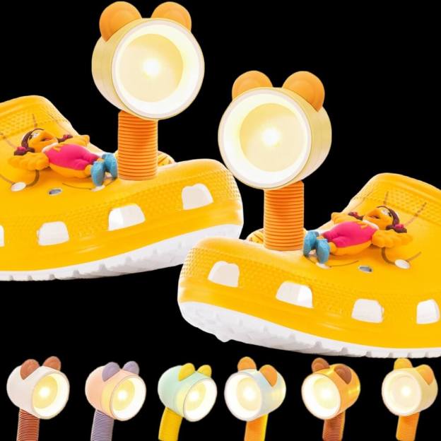 Bear Croc Lights - 2 Pcs - Croc Lights