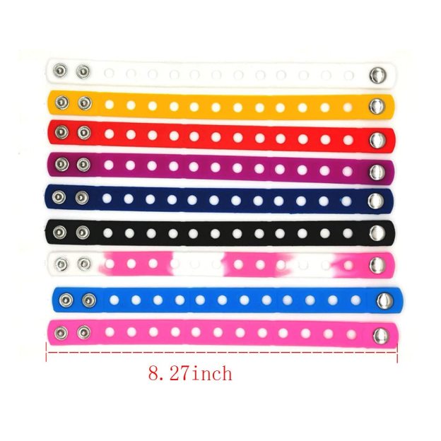 Croc Bracelets - 10 Pcs - Croc Lights