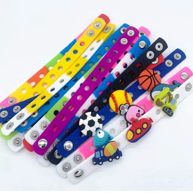 Croc Bracelets - 10 Pcs - Croc Lights