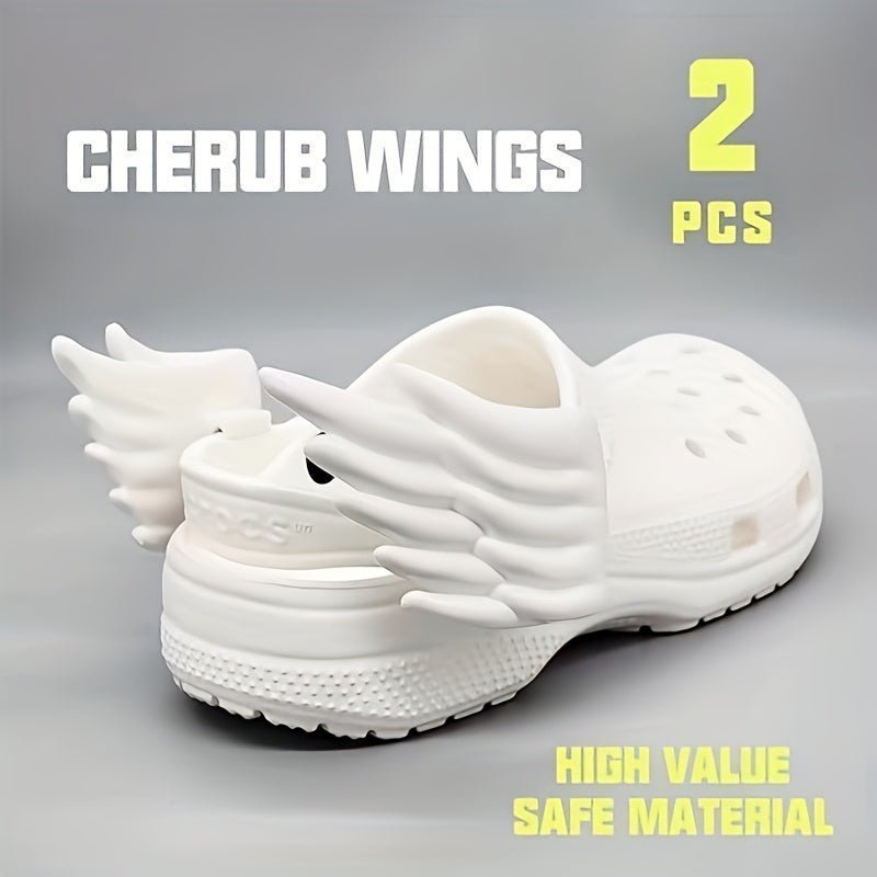 Croc Cool Fly Wing Charms - 2 Pcs-Croc Lights®