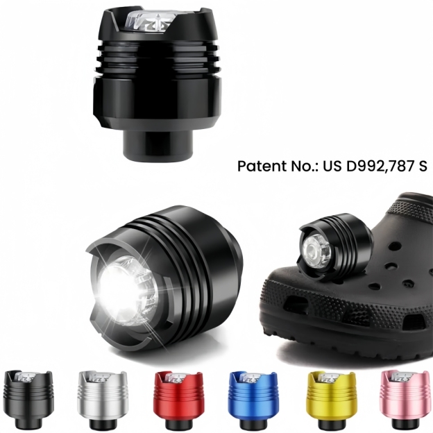 Croc Lights - Aluminum Alloy - 2 Pcs