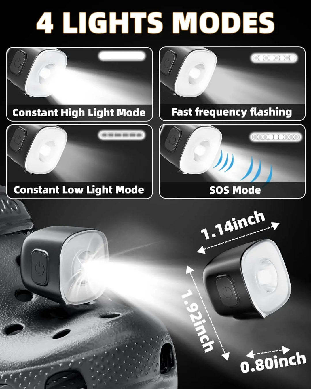 Croc Lights - Adjustable Light Direction - 2 Pcs-Croc Lights®