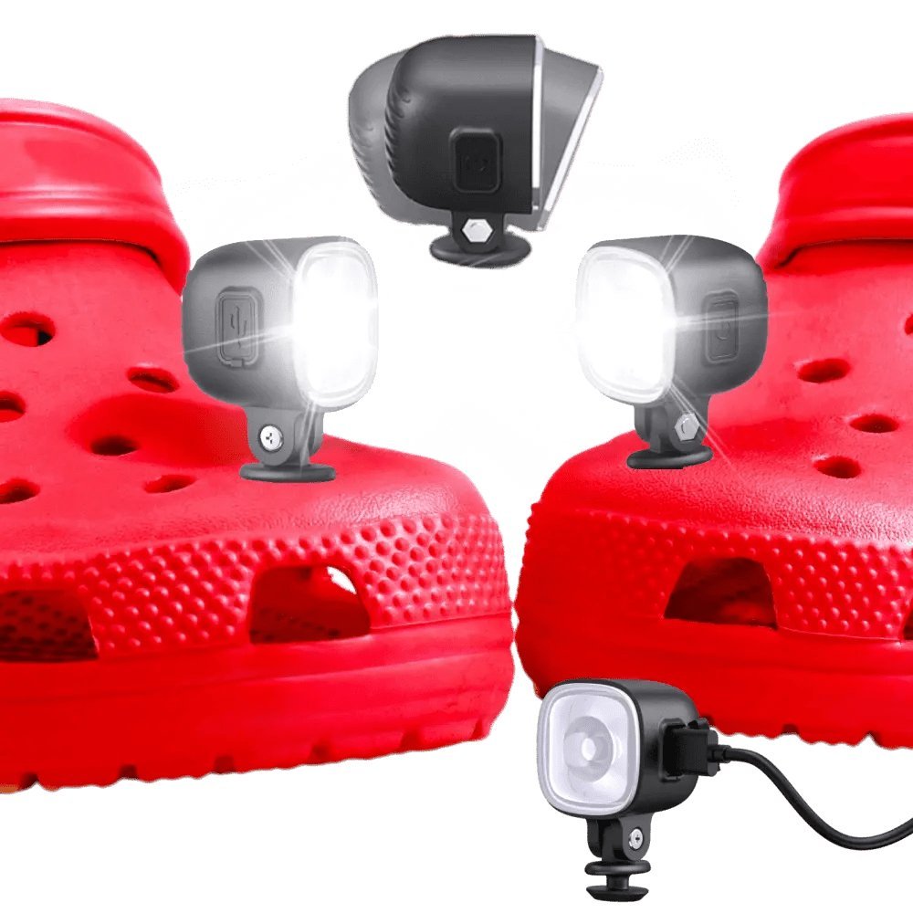 Croc Lights - Adjustable Light Direction - 2 Pcs-Croc Lights®