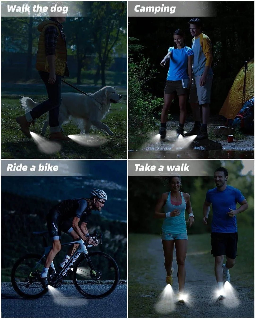 Croc Lights - Adjustable Light Direction - 2 Pcs-Croc Lights®