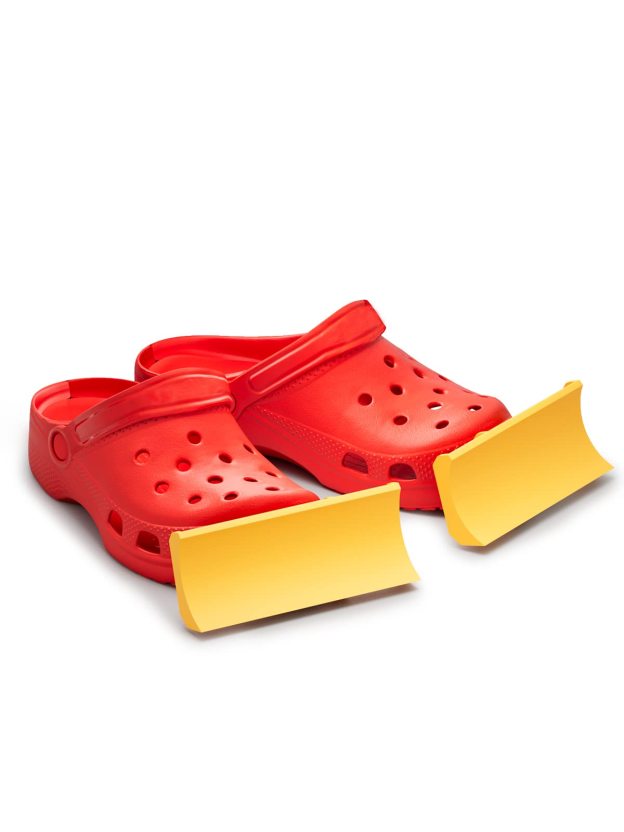 Croc Plows - Croc Shovels - 2 Pcs - Croc Lights