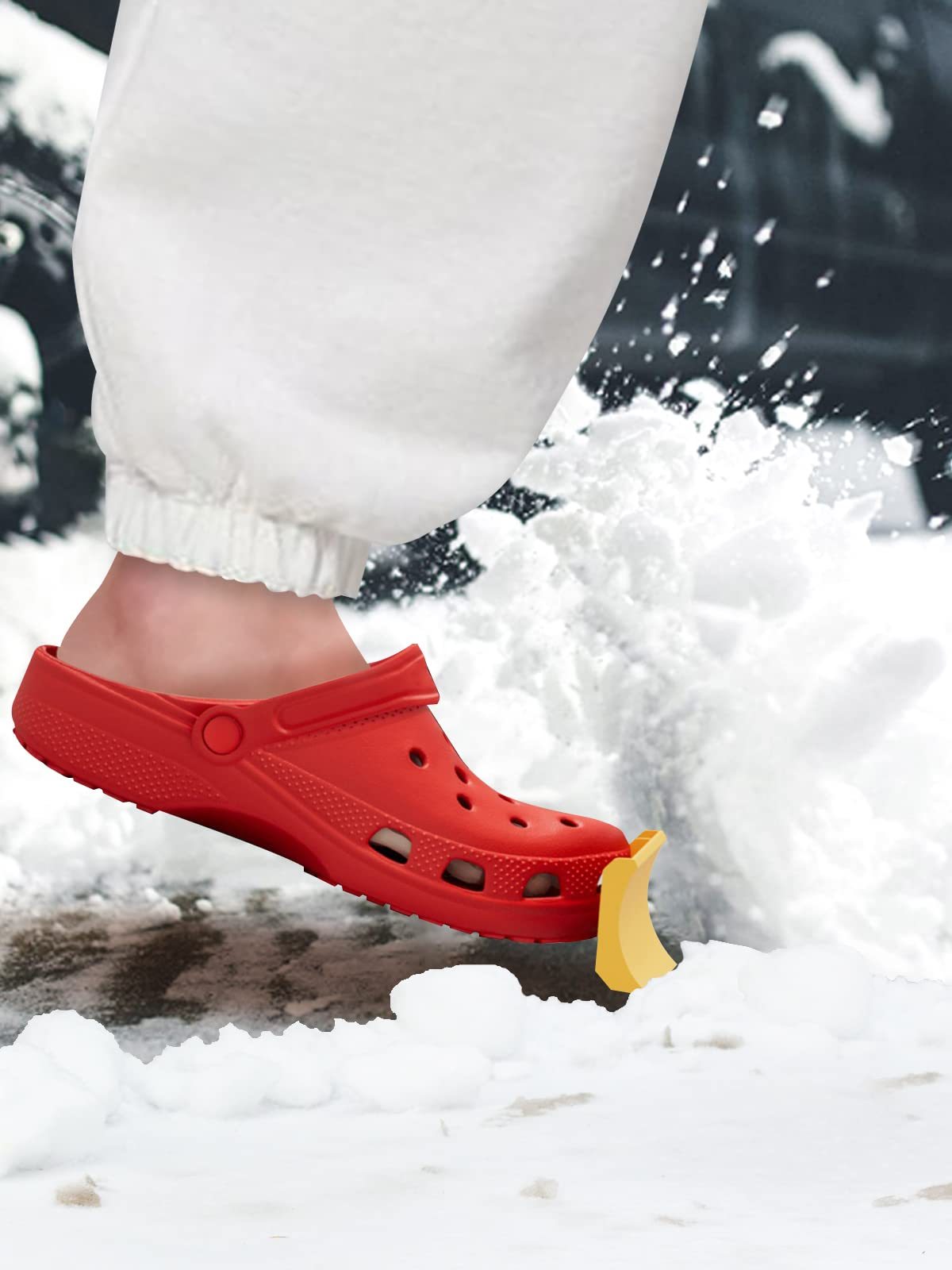 Croc Plows - Croc Shovels - 2 Pcs - Croc Lights