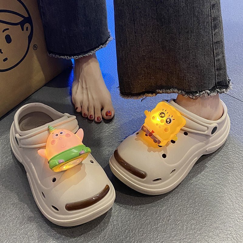 Cute Anime Croc Lights - 2 Pcs - Croc Lights