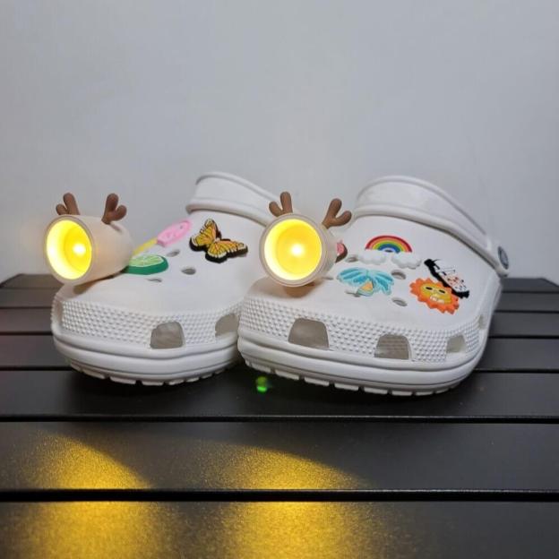 Deer Croc Lights - 2 Pcs - Croc Lights