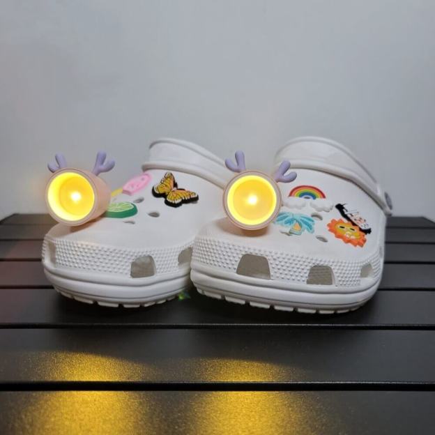 Deer Croc Lights - 2 Pcs - Croc Lights