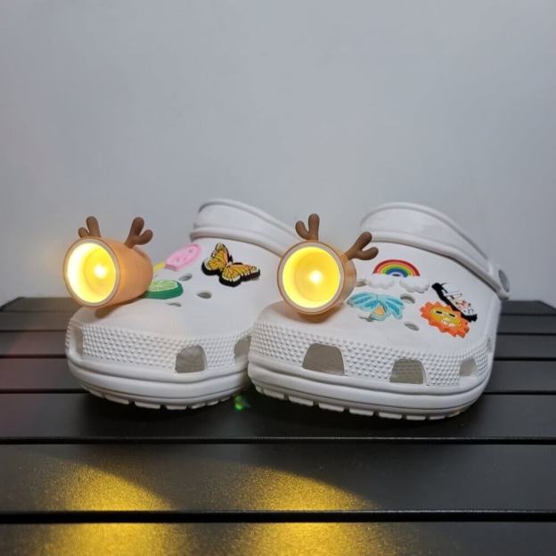 Deer Croc Lights - 2 Pcs - Croc Lights
