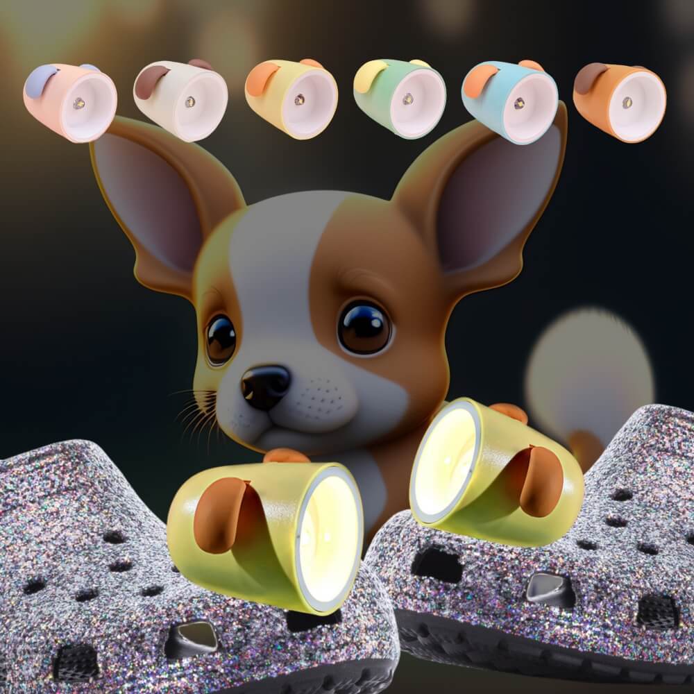Dog Croc Lights - 2 Pcs-Croc Lights®