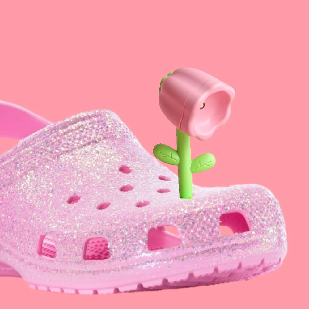 Flower Croc Lights - 2 Pcs - Croc Lights