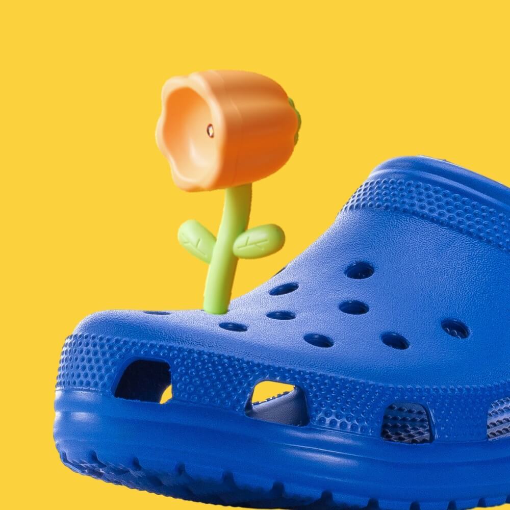 Flower Croc Lights - 2 Pcs - Croc Lights