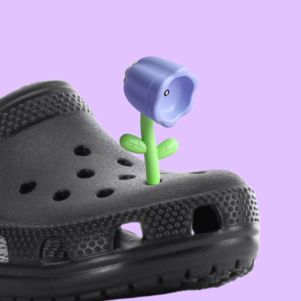 Flower Croc Lights - 2 Pcs - Croc Lights