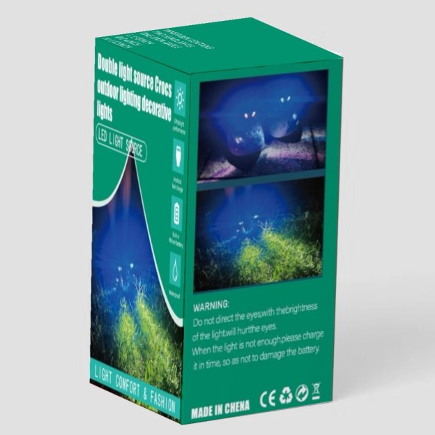 Frog Croc Lights - 2 Pcs - Croc Lights