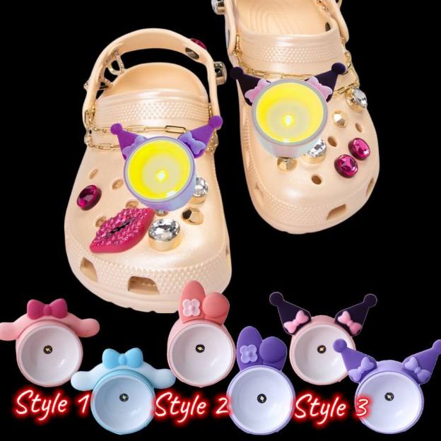 Kawaii Croc Lights - 2 Pcs - Croc Lights