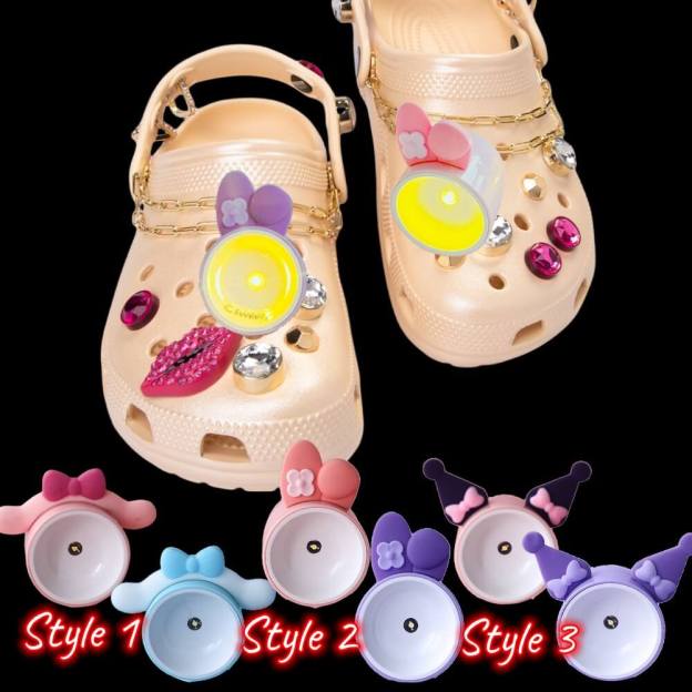 Kawaii Croc Lights - 2 Pcs - Croc Lights
