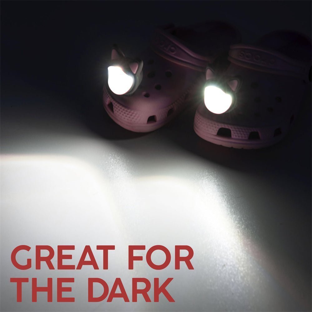 Kitten Ears Croc Lights - 2 Pcs - Croc Lights