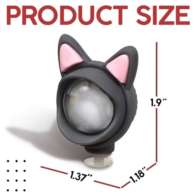 Kitten Ears Croc Lights - 2 Pcs - Croc Lights