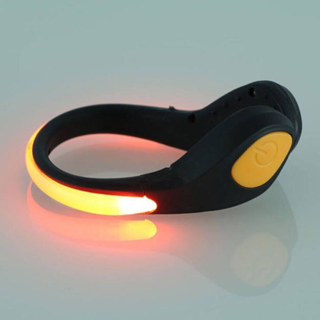 LED Flash Shoe Safety Clip Lights - 2 Pcs - Croc Lights